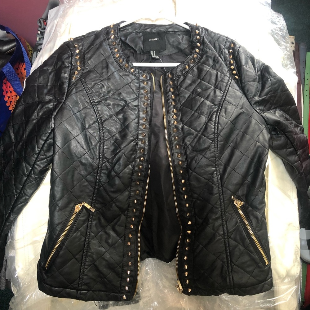 Forever 21 Studded Blazer *NEVER WORN*